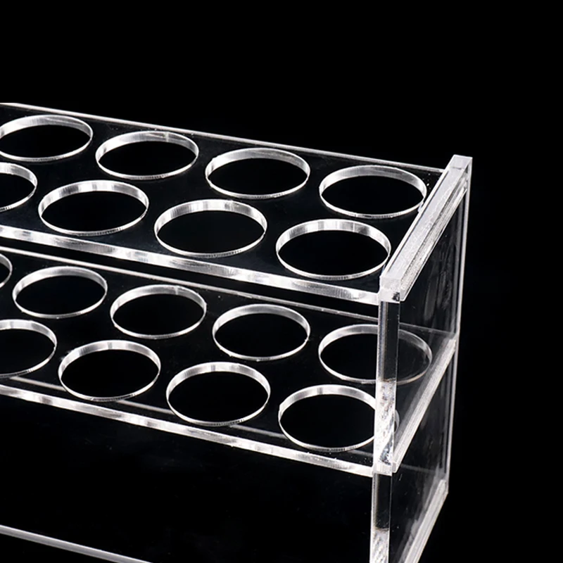Lab  Organic glass colorimetric tube rack Glass ​Centrifuge Tube Colorimetric Rack Stands Acrylic Laboratory Test Container