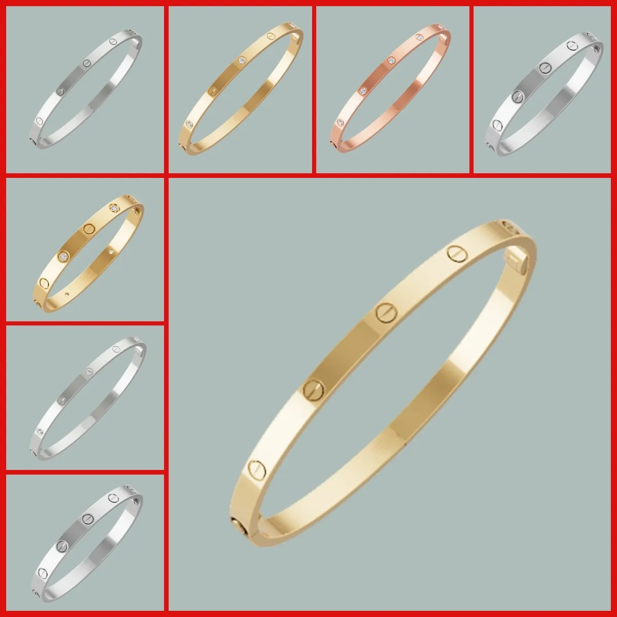 2024 Classic Bracelet with Key, Logo Carving and Inlaid Bracelet, Anniversary, Birthday Gift, Etc.