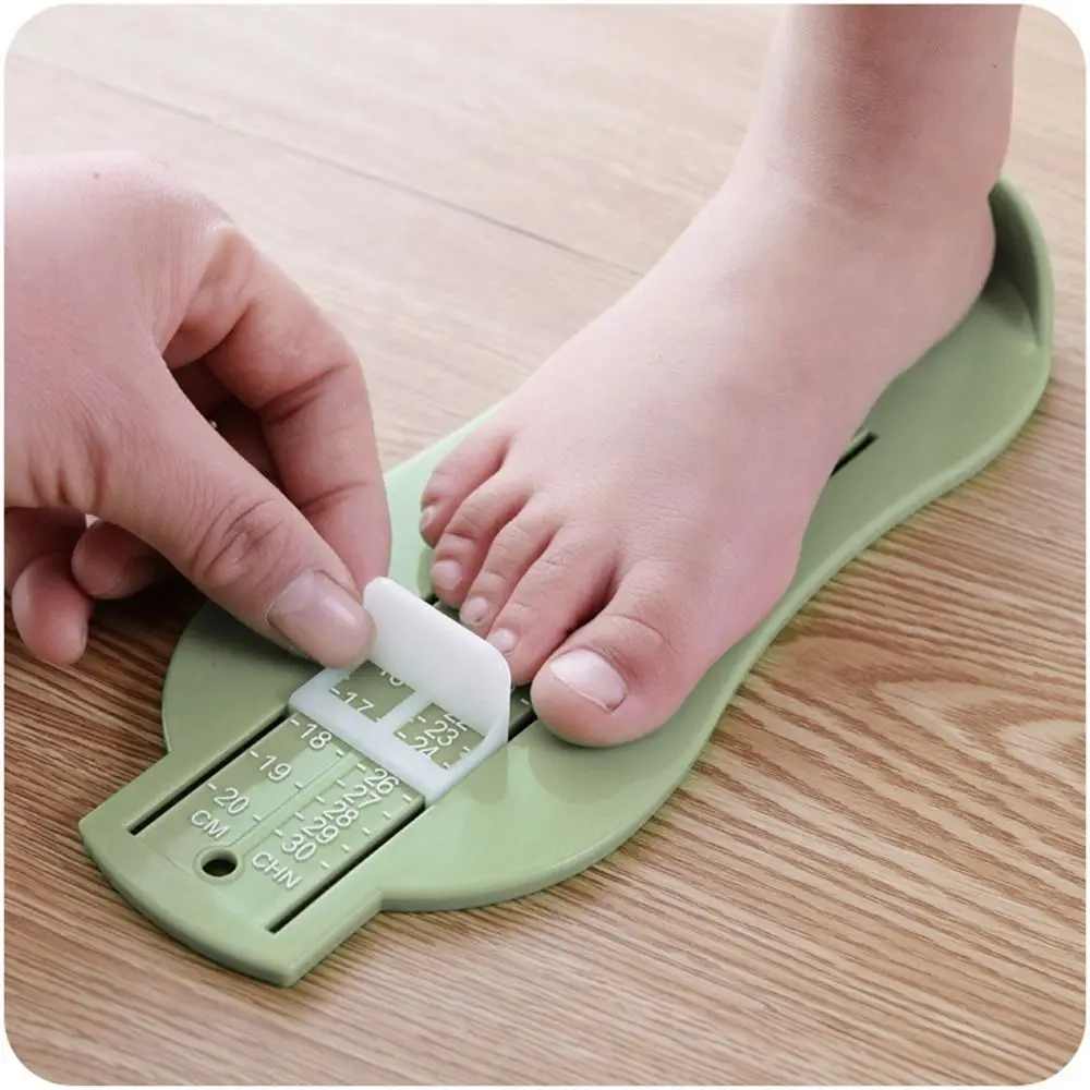 Universal Plastic Adjustable Range Foot Care Tool Measures Tool Foot Measure Gauge Children Feet Ruler Shoes Size Measuring