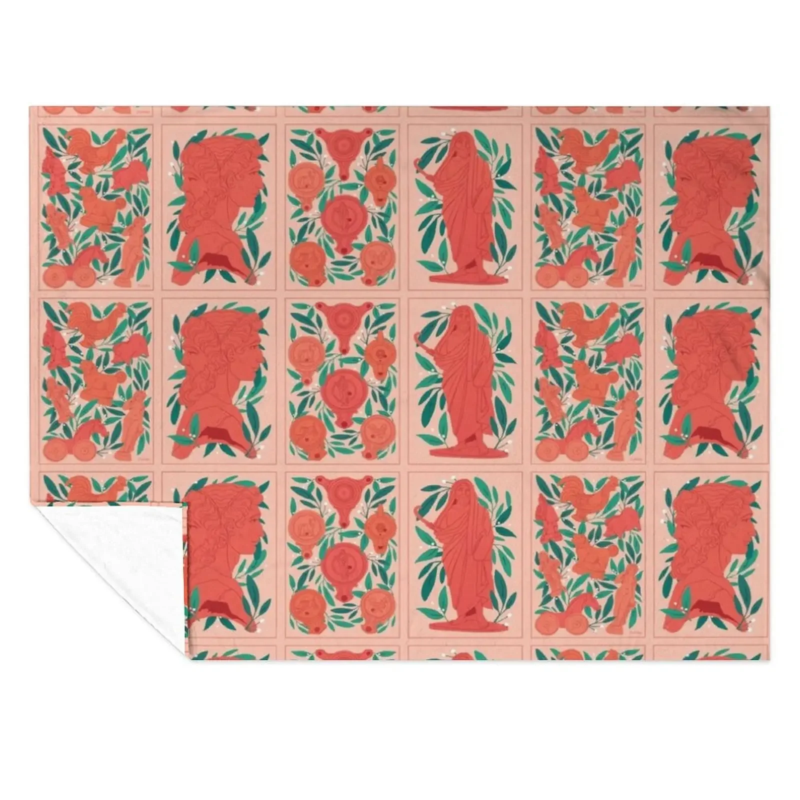 

Saturnalia 2021 collection Throw Blanket Luxury Brand Designers Weighted Summer Blankets