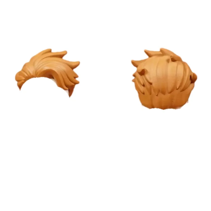 MOC Building Blocks Mini Figure Stylish Boy Hairstyle Accessory Assembly Model Trendy Toy Display Piece Collectible Gift