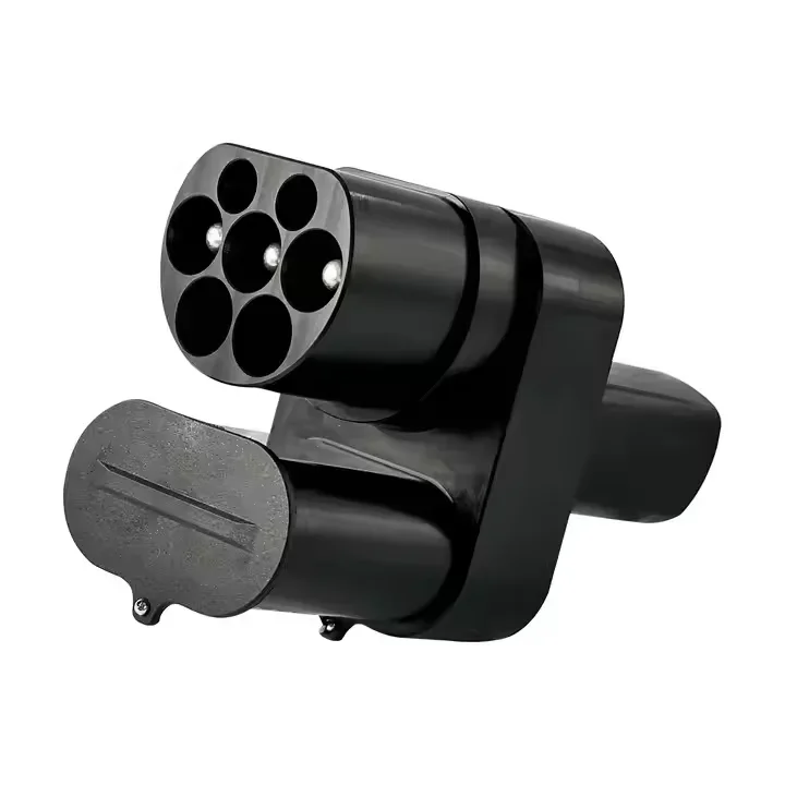 Combo Adapter CCS2 To NACS Adapter AC +DC For Model 3 Y X S EV Connectors