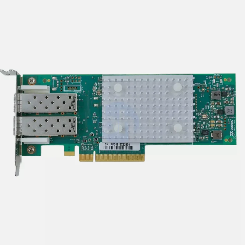 QLE2692 Dual Port 16Gb FC PCIe x8 Host Bus Adapter HBA  SFP's  Fiber Channel Network Cards