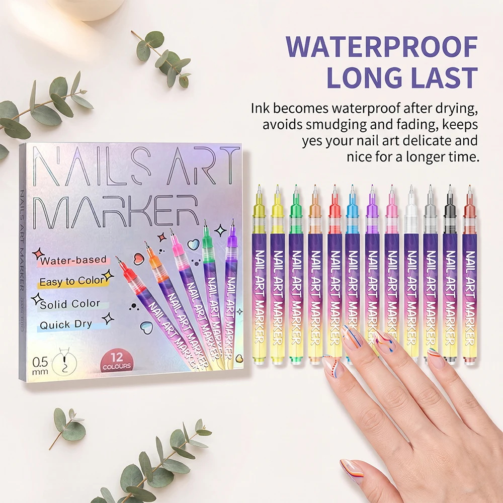 DIY Nail Art Brush Set Fine Ti - огляд і ціна Nail Art Brush Set