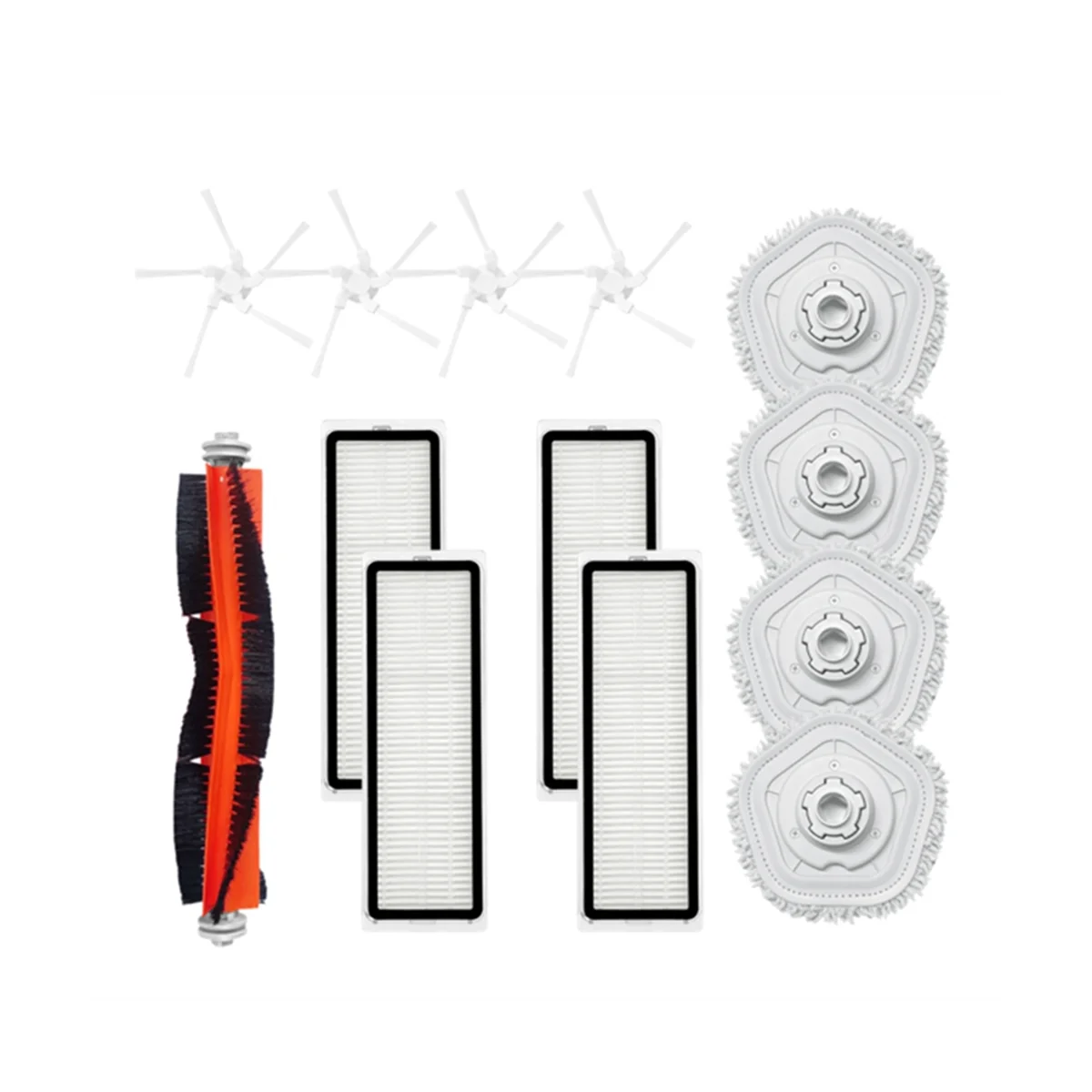 Cepillo principal Cepillo Lateral fregonas filtro HEPA para Bot W10 W10Pro accesorios para aspiradoras pieza de repuesto