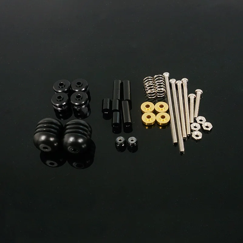 Four-wheel Drive Aluminum Alloy Titanium Shaft Pendulum Middle Wing Shock Absorption Upgrade and Modification Kit Series
