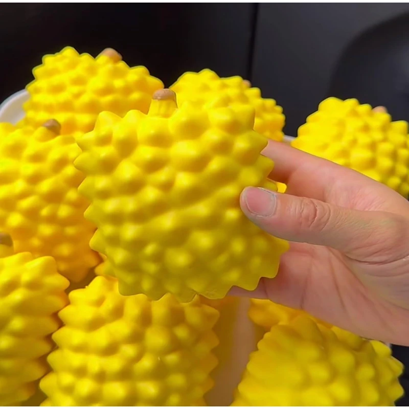 Simulation Durian Squishy Stress Relief Fidget Durian Squeeze Slow Rebound Decompression Fidget For Anxiety Relief & Desk Decor