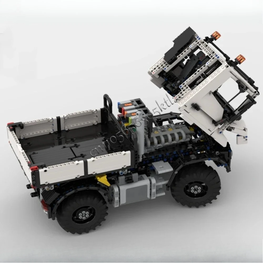 3463 pièces ville ingénierie RC 4x4 Unimog U535 véhicules tout-terrain idées créatives technologie enfant jouet assemblage Puzzle cadeau d'anniversaire