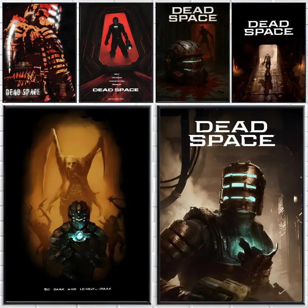 Game Horror D-Dead Space Poster Distinct Home Decor Concepts Chic Indoor Art Pieces