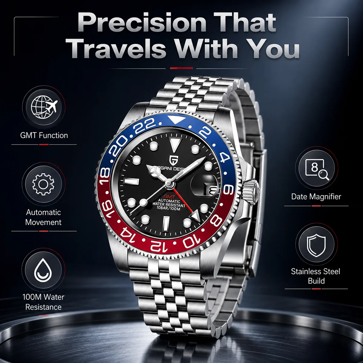 Relógio Mecânico de Luxo V3 PA - Luxury Watch La avaliação e preço