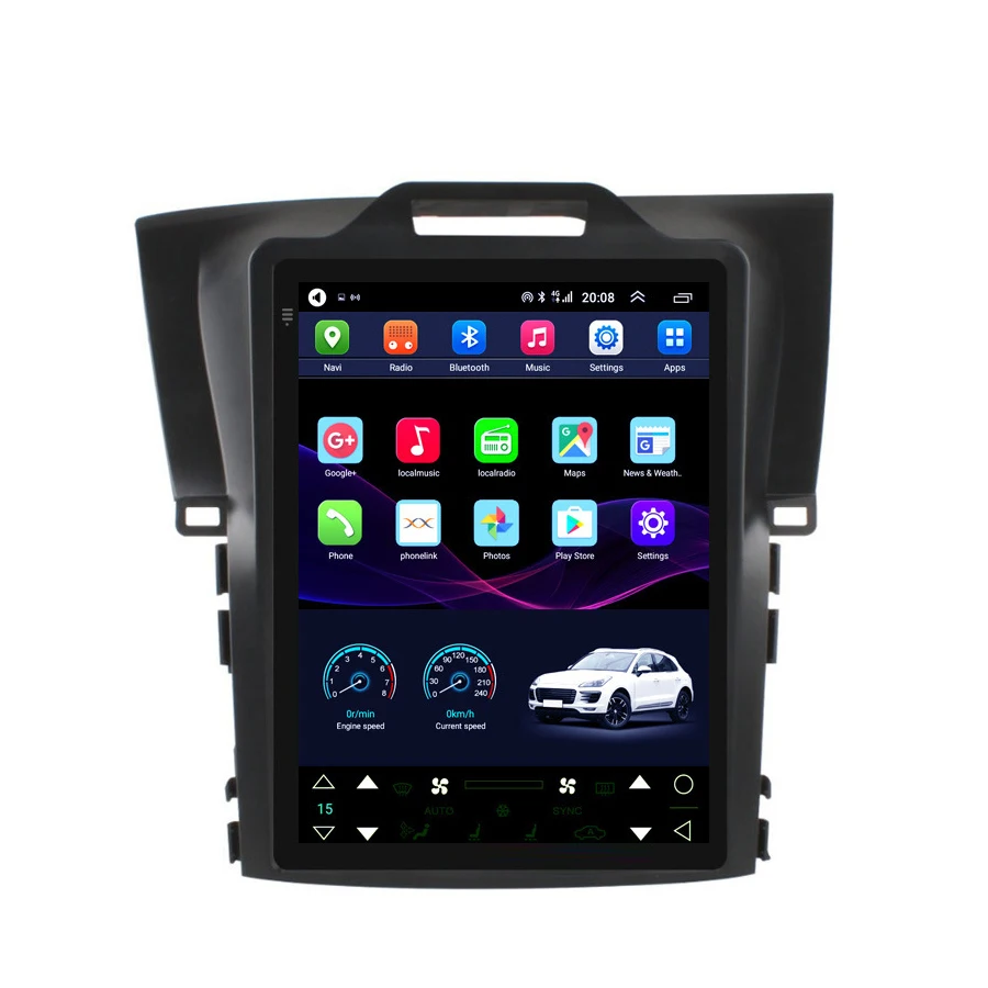 Para Honda CRV CR-V 2012 - 2015 Carplay WIFI navegación GPS para coche reproductor Multimedia unidad central de Audio radio de coche