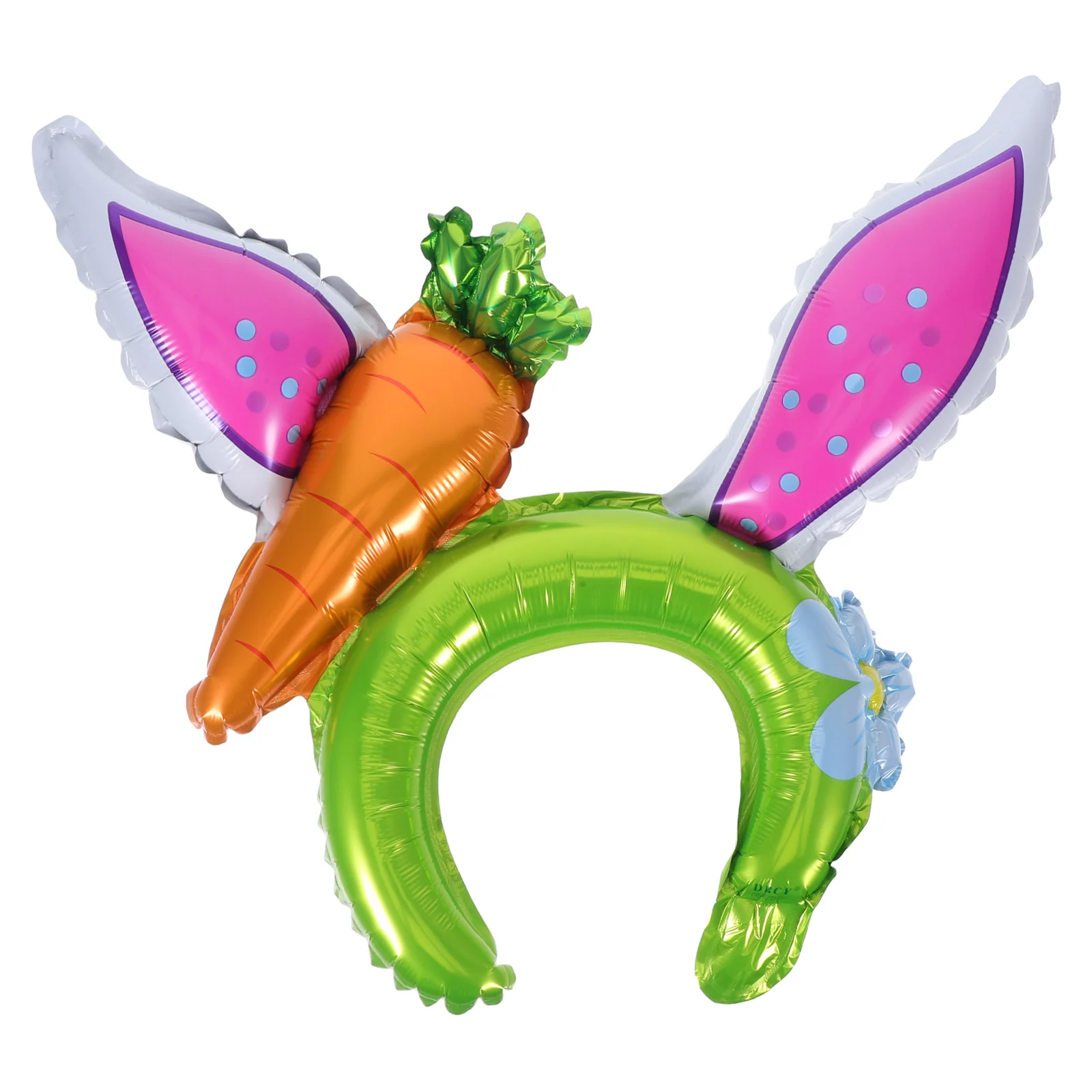 

10 Pcs Inflatable Bunny Ears Headwear Toy Toddler Phone Baby Toys Balloon Headband Carrot Rabbit Child