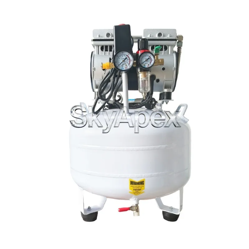 Dental Oil Free Silent Air Compressor  Portable High Pressure Inflator Beauty Medical Oral Clinic Stable Gas Supply Equipment view 2