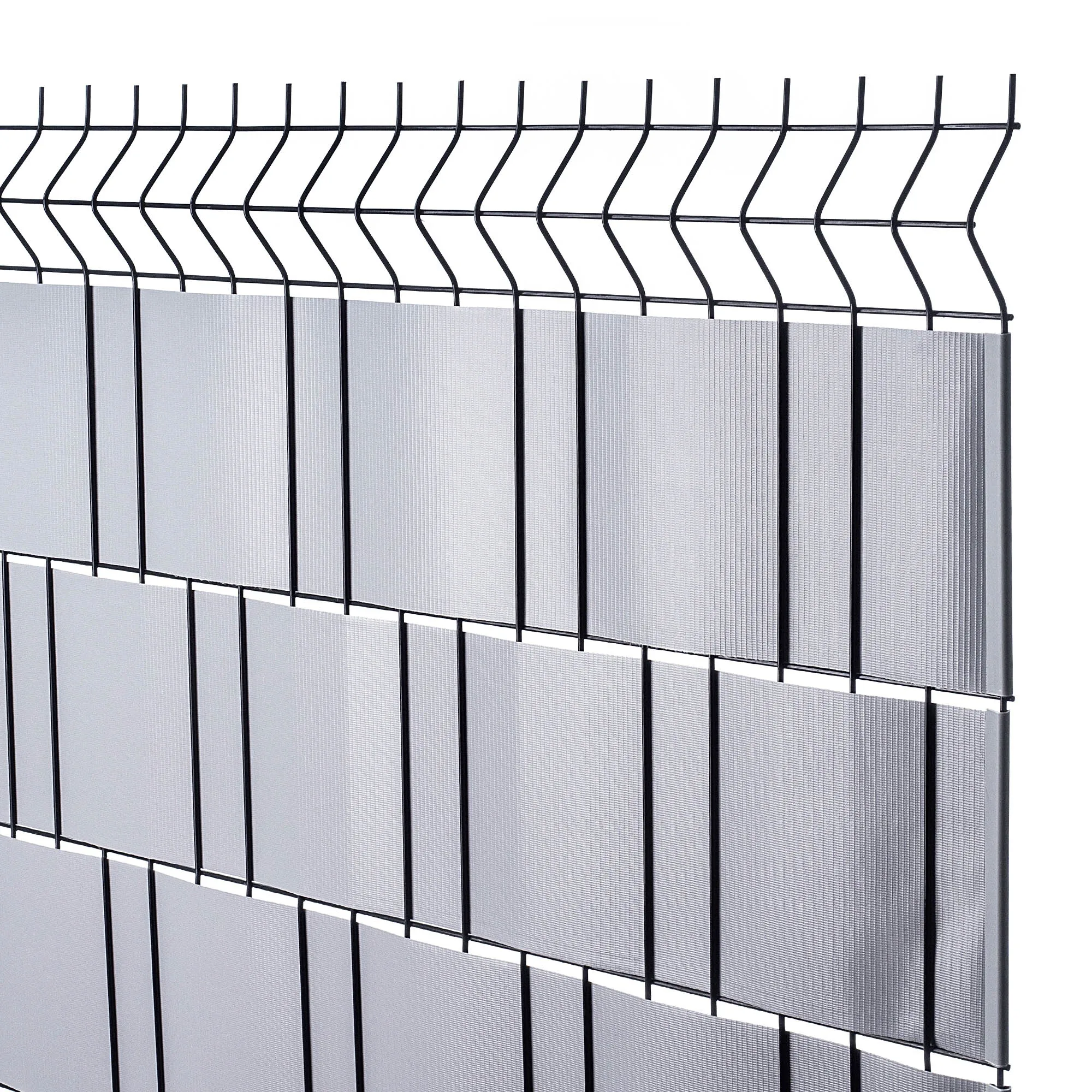 Imagen 5: KADAX Cinta para valla 19 cm x 35 m gris claro