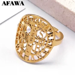 Saint Benedict Cspb CSSML NDSMD Cross Finger Ring for Women Men Stainless Steel Catholic Church Rings Jewelry anillo san benito
