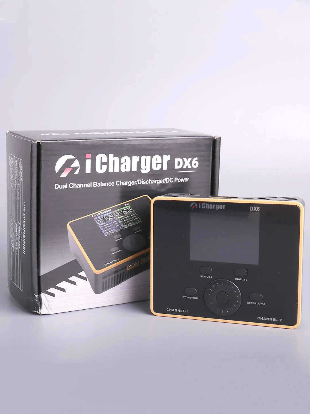 Charger DX6 DX8 Dual 1600W 30A High-Power Charger Supports Chinese Display Of Aircraft Models