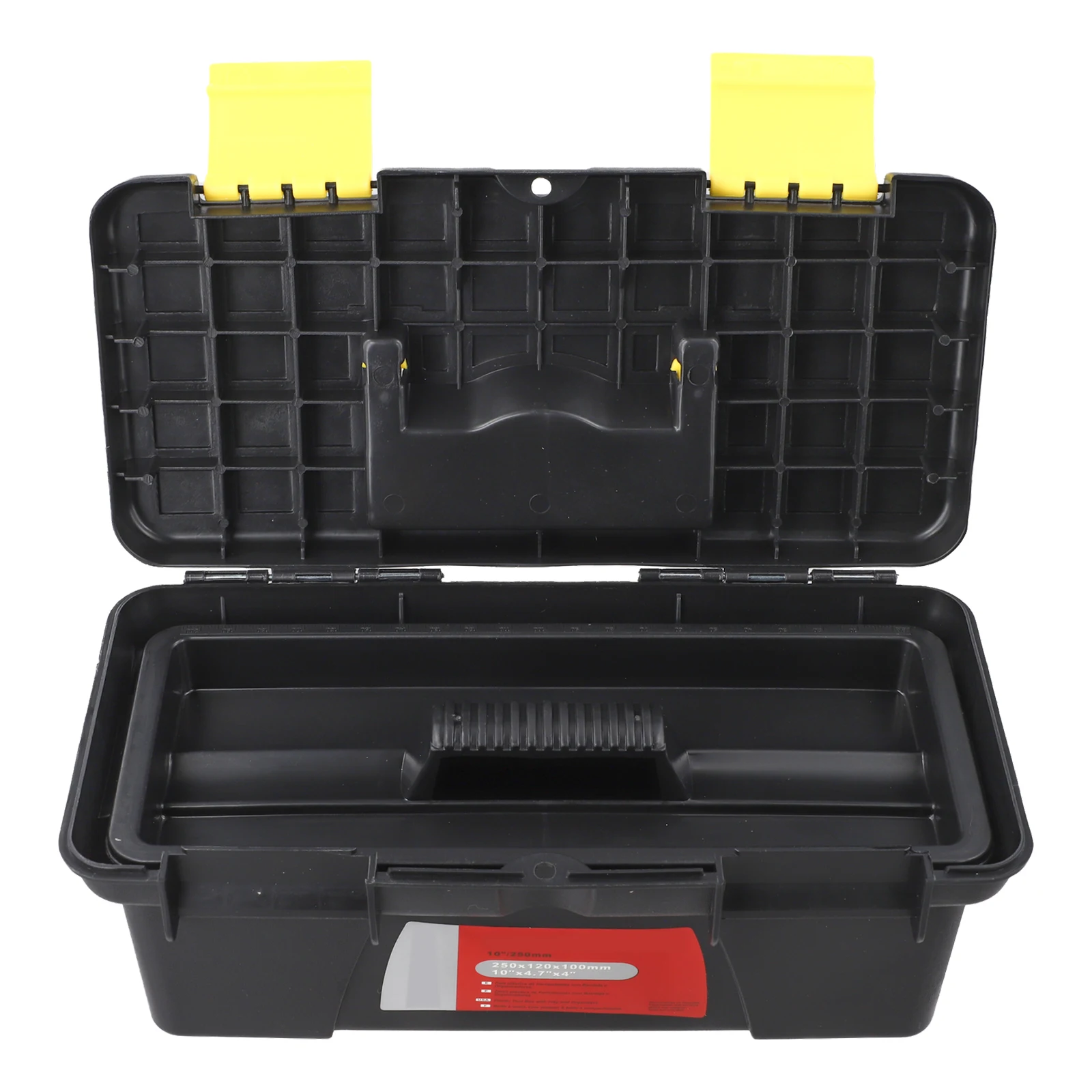 For DIY Projects 10 Inch Toolbox Home Projects 10 Inches Compact Design Dual Layer Organization Lightweight Design