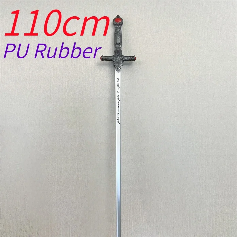 WW القرون الوسطى الغربية السيف فارس السيف 1:1 أسلحة تأثيري ناسير الفضة السيف المحارب هالوين السلامة بولي المطاط المطاط نموذج هدية