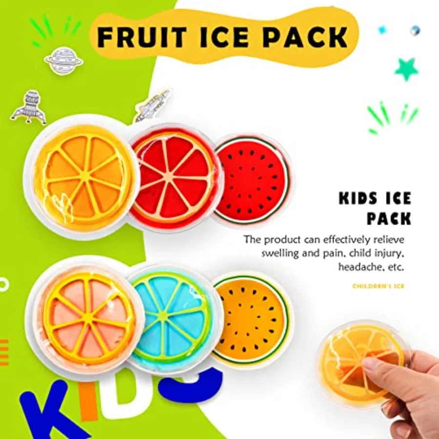 Ice Pack, Hot or Cold Pack Gel Cooling Pad, Reusable for Injuries Medical Health, Swelling and Pain Relief, Tired Eyes, Child I
