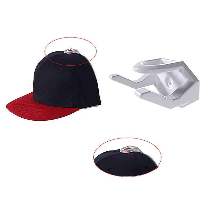 Cintres modernes pour casquettes de baseball T1, porte-chapeau, porte-chapeau T1, évaluationStorage, porte et mur, 2 pièces