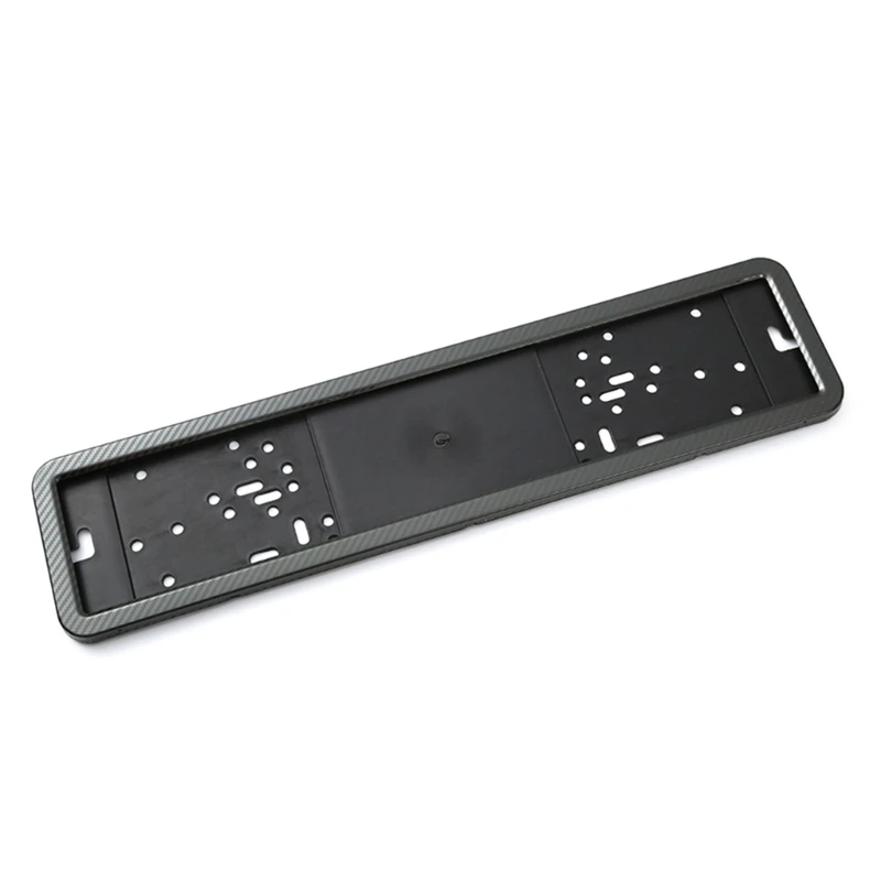 Stainless Steel Car License Number Plate Frames Cover Holder, Carbon Fiber Look, Light Weight Designs, Easy Installation