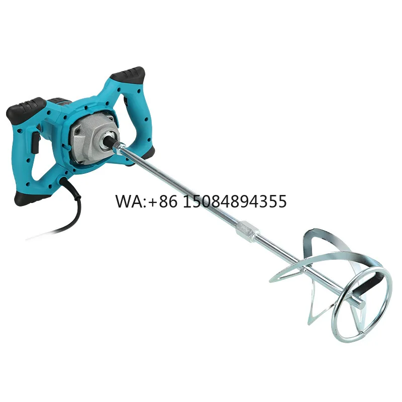 110V/220V 2100W Power Tools 6 Speeds Steering Wheel Mixer New Stirring Handheld Paint Cement Mortar Food Mixing Machine