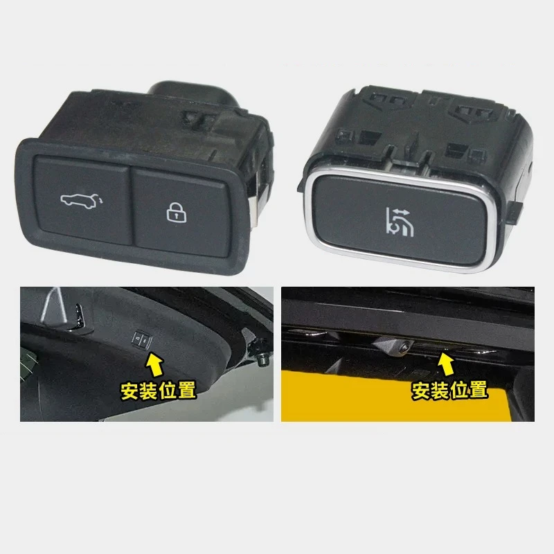For Li Auto ONE L9 L8 L7 Rear Tailgate Electronic Lock Trunk Release Switch