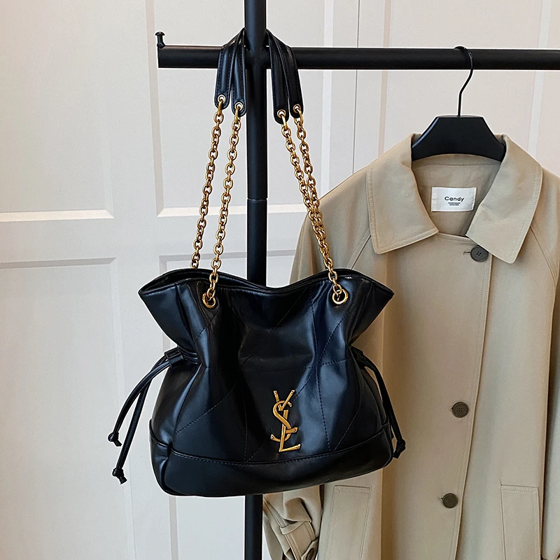 

Elegant Women's Leather Classic Shoulder Tote Bag Luxury Designer Fashion Crossbody Handbag For Work And Travel