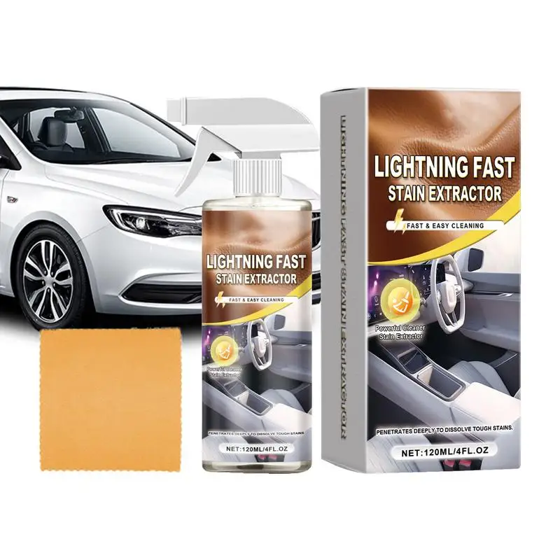 Multifunctional Foam Cleaner Leather Interior Stain Removal Cleaning Leather Seat Foam Cleaner Spray Foam Maintenance Wash Car