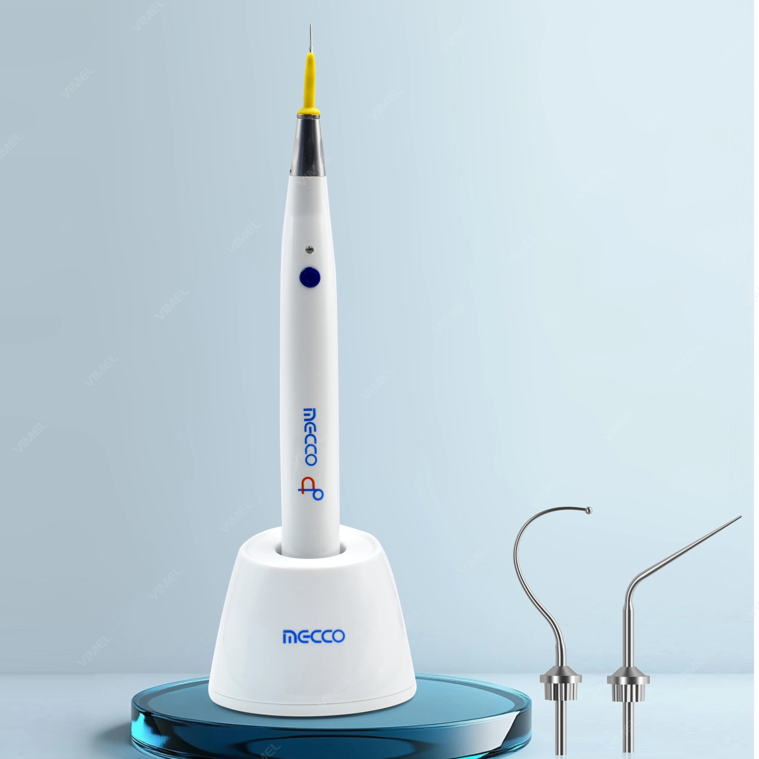 Wireless Gutta Percha Obturation System Endo Heated Pen Dental Cordless Gutta Percha + 2 Tips for Heating/Cutting/Compressing