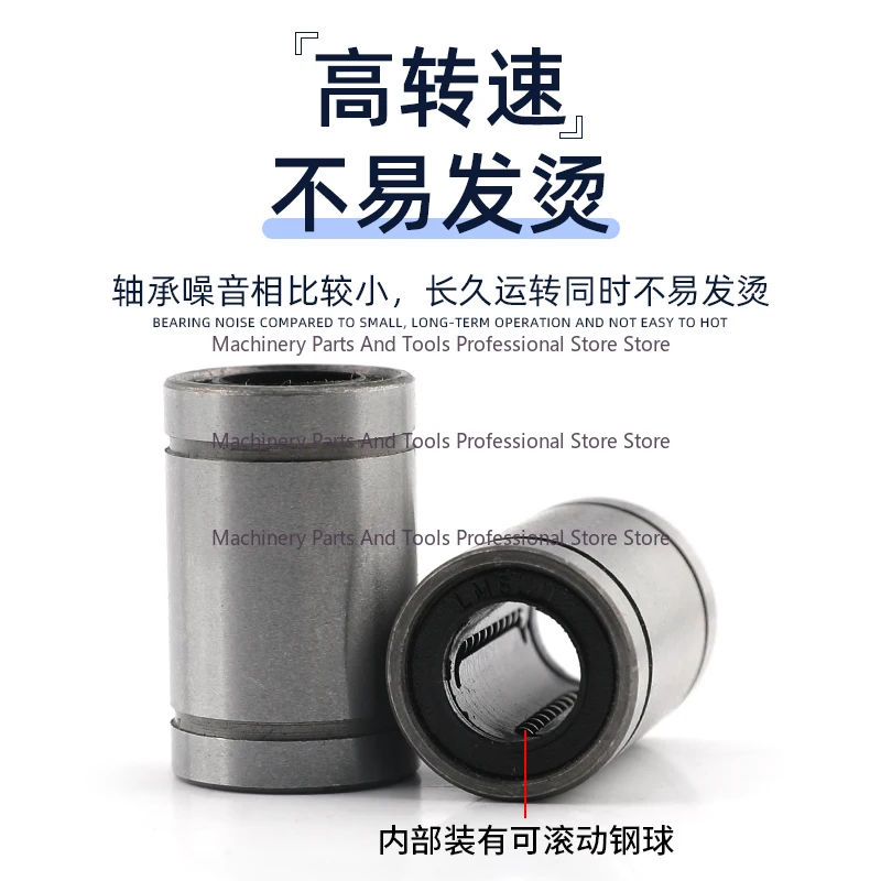 Linear Bearing LM8UU Double Guide Wheel Wire Tightener Special Bearing Steel Ball Wire Cutting Accessories