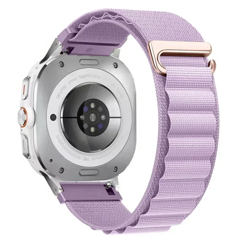 삼성 갤럭시 워치 8 7 울트라 47mm 스포츠 교체형 브레이슬릿 손목 밴드 갤럭시 워치 7 울트라 47mm 알파인 루프 스트랩