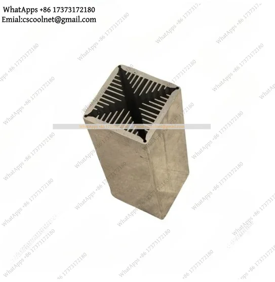 k3 High Power Wind Tunnel Heat Sink 80x80x200mm Aluminum Extruded Fin Radiator Cooling Module Accessories