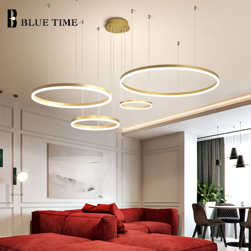 Living room Home Modern Led Pendant Light Ceiling Mount Chandeliers Hanging Lamp Kitchen Dining room Pendant Lamp Decor Lighting