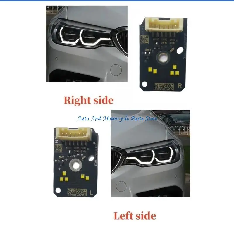 P9FD Kfz-Zubehör für 530i 540i F90 2017–2020 DRL-LED-Platine 63117214939 63117214940 Tagfahrlichtmodul – Detail 9