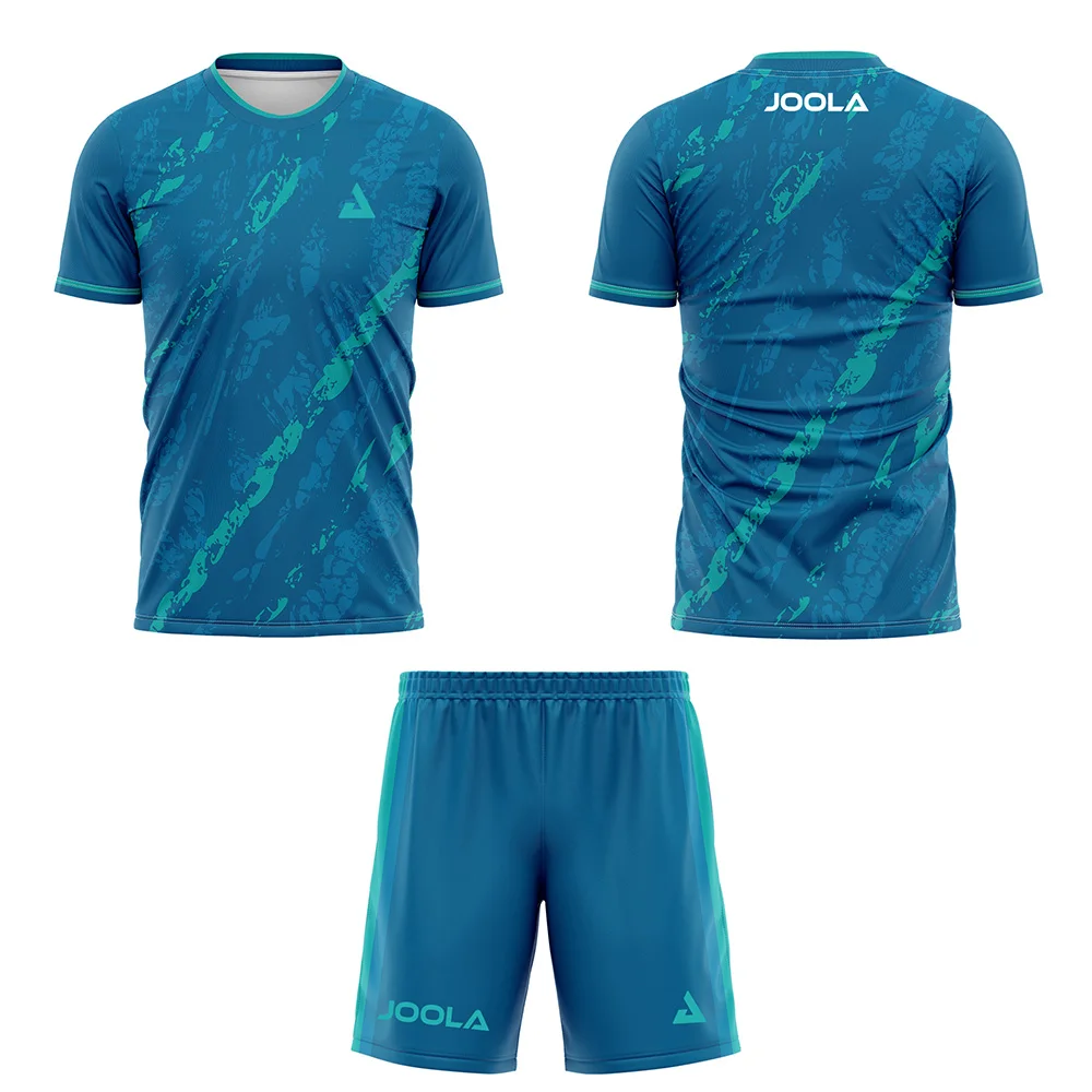 2024 Ademende, Sneldrogende Heren Tafeltenniskleding T-Shirt Met Korte Mouwen En Korte Broek Met Badminton Korte Broek Met Trekkoord