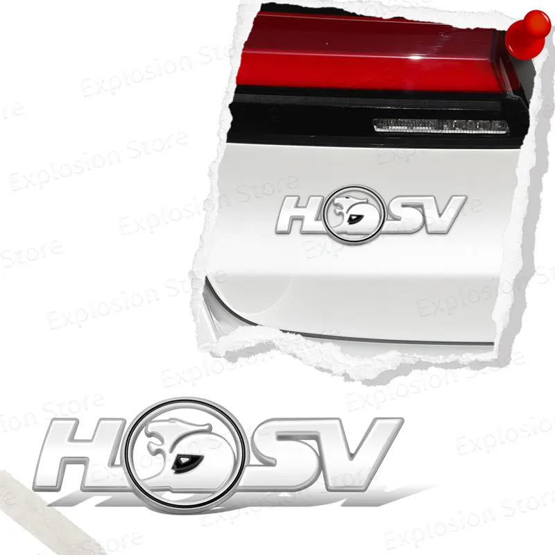 ملصق جانبي لدرابزين السيارة المعدني ثلاثي الأبعاد ، شعار معدني ، ديكور شعار ، هولدن ، هسف ، أسترا ، كومودور ، فولكس فاجن ، فولكس فاجن ، فو ، فو ، فيفو ، كروز ، روديو ، أسترا ، جديد