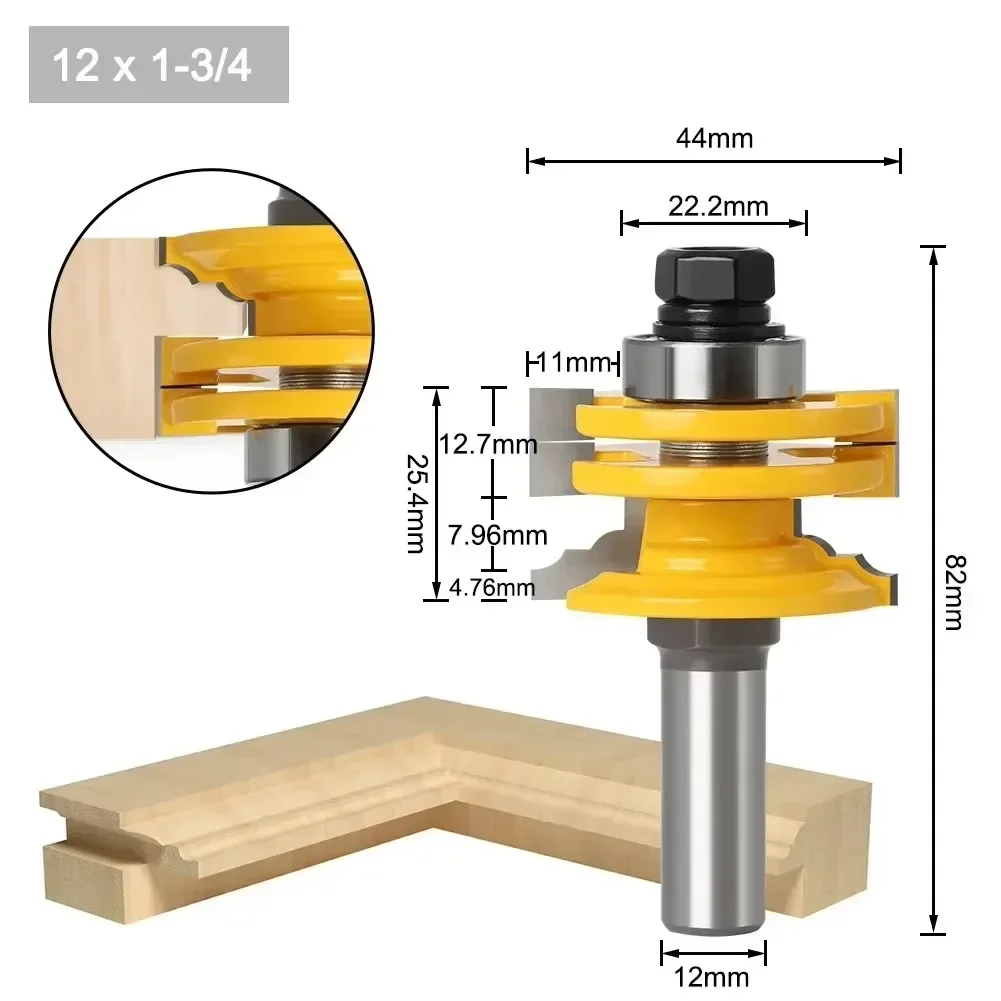 1PC 8mm 12mm 1/2