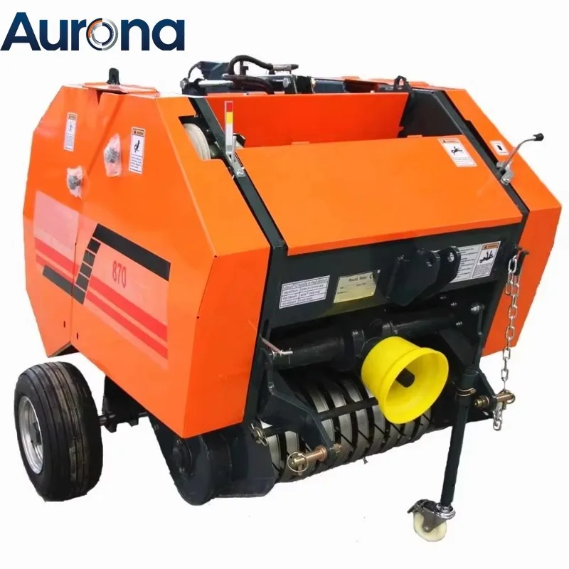 【Professional】High Quality Square Baler Machine Corn Rice Square Pine Straw Baler For Sale