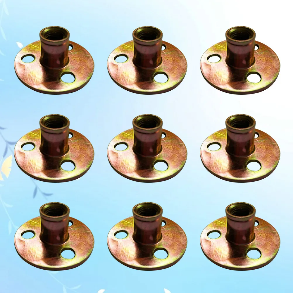 

10 шт. мебельной фурнитуры: цилиндрические винты с внутренним шестигранником, высокопрочные гайки-заклепки M8 для DIY-строительства, пять видов крепежа