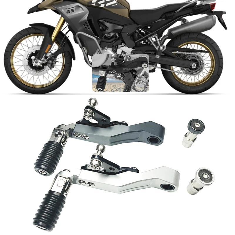 

Для мотоциклов BMW F850GS F750GS F 850GS F 750GS F850 GS ADV 2018-2023: Алюминиевая регулируемая складная педаль переключения передач