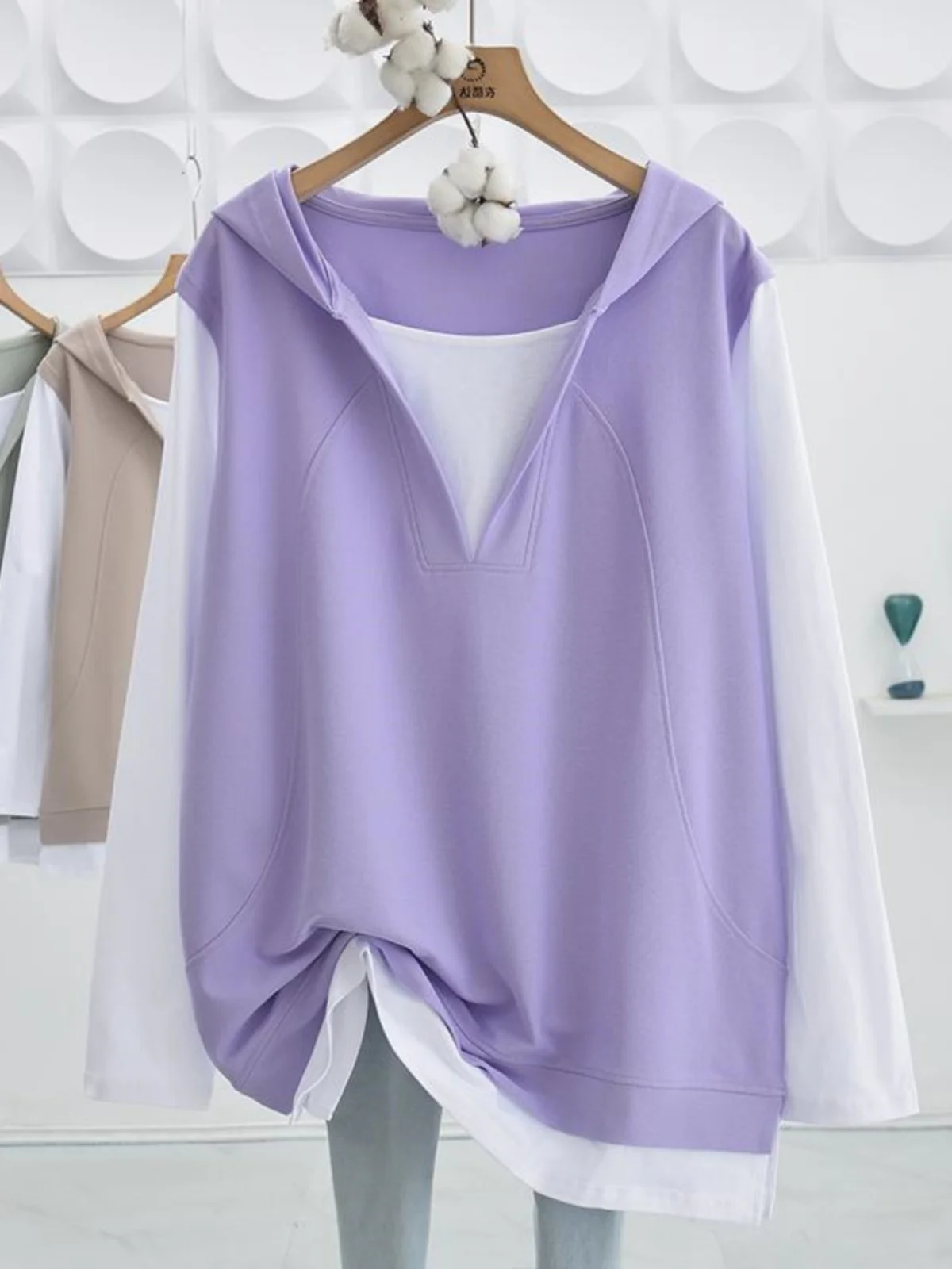 Felpe con cappuccio carine Himegyaru Donna Manica lunga All-Match Retro Easiest Match Velluto Esterno American Baggy Student Leisure Rosa