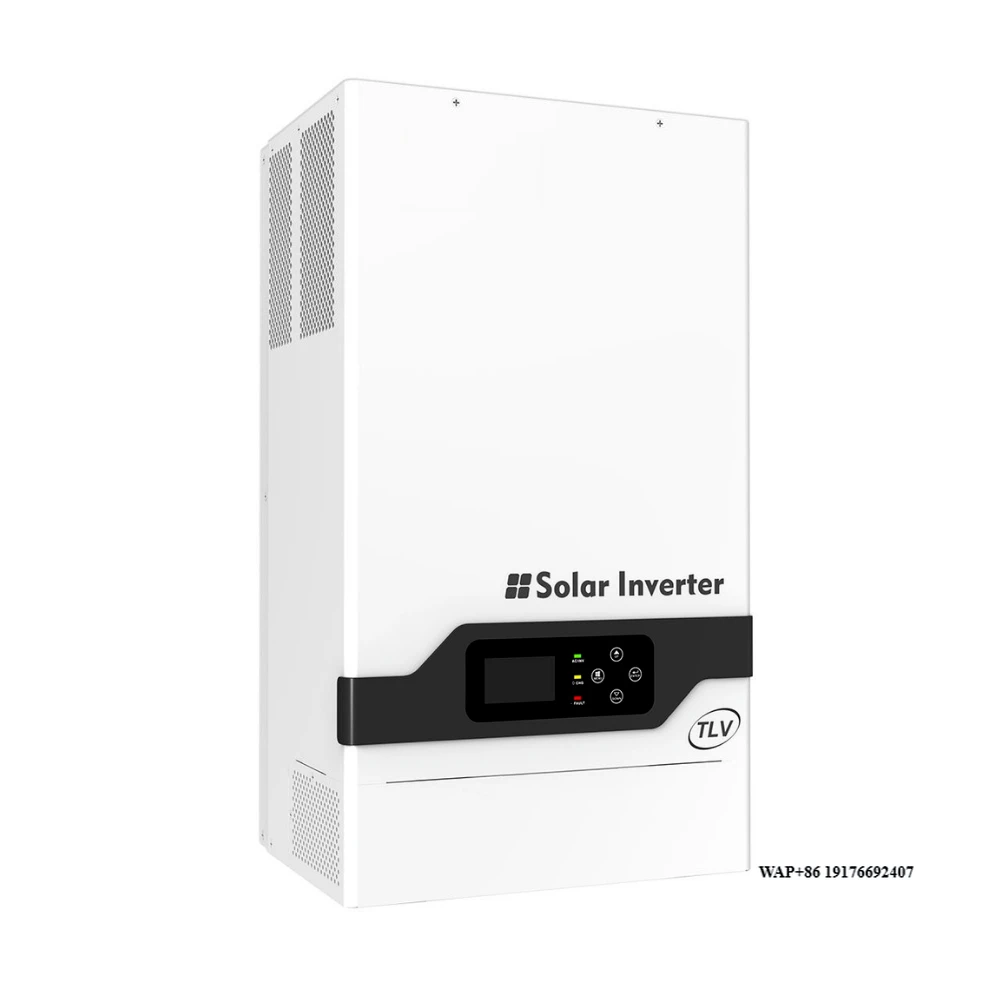 

MUST 6KW High Frequency On/Off Grid Hybrid Solar Inverter PH1800 TLV 80A MPPT 48V Lithium Battery for 110/220V Solar System