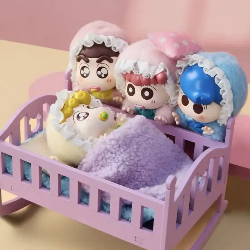 Новый натуральный карандаш Шин-Чан, виниловая слепая коробка для лица, Kawaii Baby Series, загадочная коробка-сюрприз, кукла Nowara Shinnosuke Kazama Toru