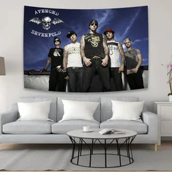 American alternativa Metal Band vended Sevenfolds arazzo bandiera bohémien Hippie Wall Art Deco camera da letto arazzo