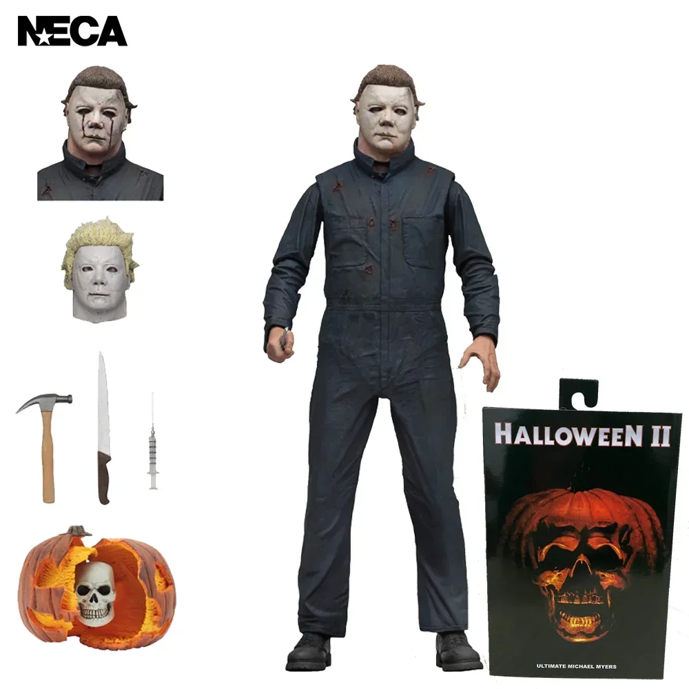 NECA Series Halloween Moonlight Panic Michael Miles 7 Inch Doll Model Action Figure Children's Toy Gift Collection Toys