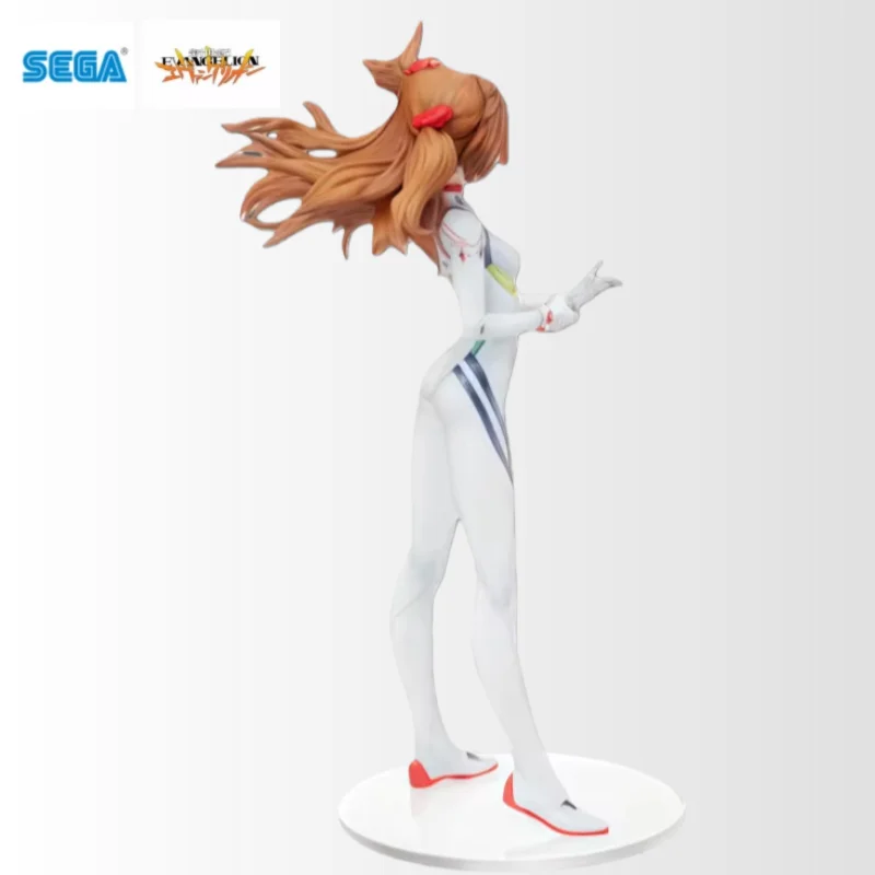 

В наличии: 100% оригинальная фигурка Асуки Лангли Сорю из аниме Sega Neon Genesis Evangelion, коллекционная статуэтка, украшение