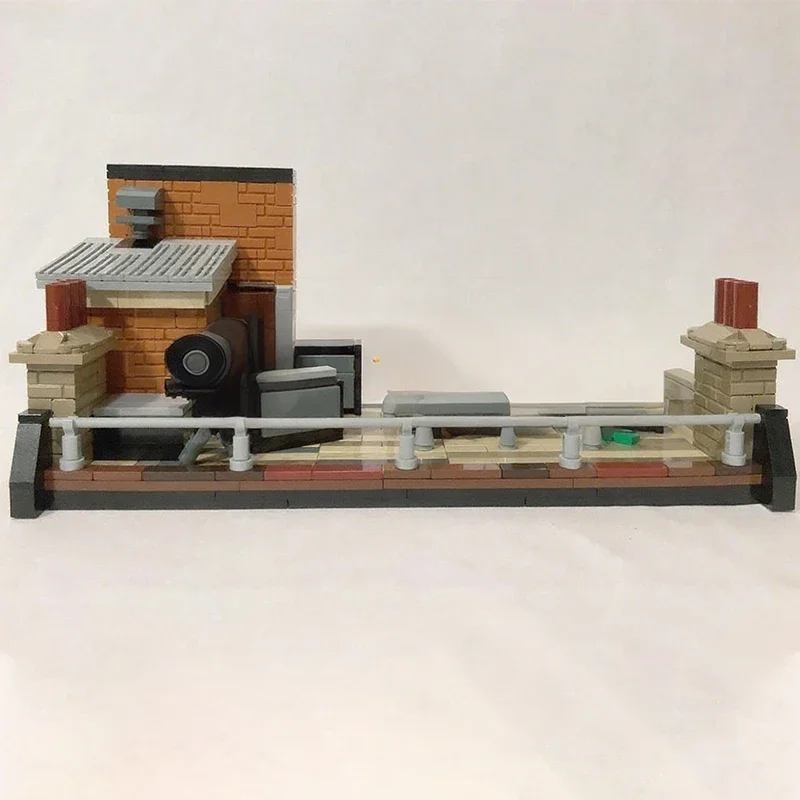 

602 детали MOC 3 Savile Row Beatles Rooftop Concert (только крыша) — конструктор, рождественский подарок, лучший выбор для детей