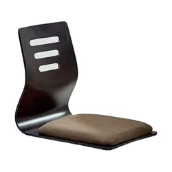 Japanese Chair Design Home Living Room Furniture Kotatsu Table Chair Tatami LegLess Floor Chair Black Finish