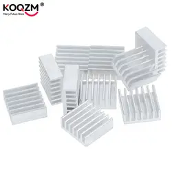 10pcs 14*14*6mm Aluminum Heatsink Electronic Chip Radiator Cooler